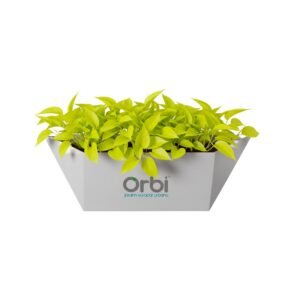 Módulo Floreira Prismática Orbi – Jardim Vertical Urbano