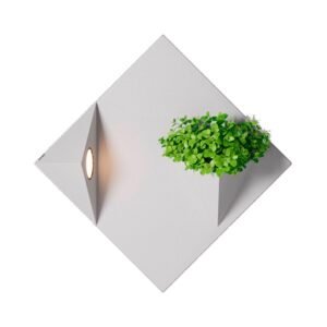 Arandela e Floreira Losango Orbi – Iluminação e Natureza em Harmonia